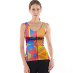 Colorful shapes in tiles                                                   Tank Top