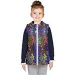 Colorful waves                                               Kid s Hooded Puffer Vest