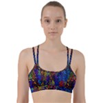 Colorful waves                                                        Line Them Up Sports Bra