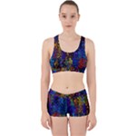 Colorful waves                                                     Work It Out Sports Bra Set