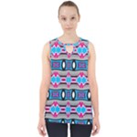 Blue pink shapes rows.jpg                                                       Cut Out Tank Top