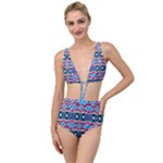 Blue pink shapes rows.jpg                                                      Tied Up Two Piece Swimsuit
