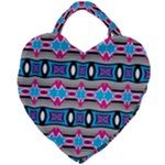 Blue pink shapes rows.jpg                                                  Giant Heart Shaped Tote