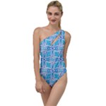 Geometric Doodle 1 To One Side Swimsuit