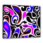 Retro Swirl Abstract Canvas 24  x 20  (Stretched)