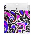 Retro Swirl Abstract Duvet Cover Double Side (Full/ Double Size)
