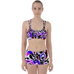 Retro Swirl Abstract Perfect Fit Gym Set