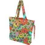 Colorful shapes        Drawstring Tote Bag