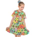 Colorful shapes       Kids  Short Sleeve Shirt Dress