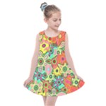Colorful shapes       Kids  Summer Dress