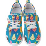 Cute food characters clipart         Men s Velcro Strap Shoes