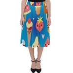 Cute food characters clipart            Folding Skater Skirt