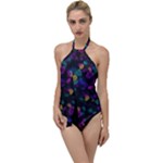 Neon brushes                    Go with the Flow One Piece Swimsuit