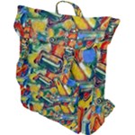 Colorful painted shapes                      Buckle Up Backpack