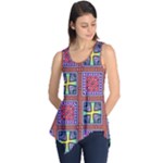 Shapes in squares pattern                       Sleeveless Tunic