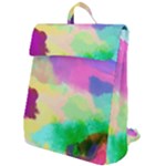 Watercolors spots                           Flap Top Backpack