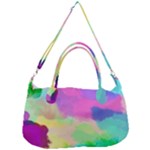 Watercolors spots                           Removal Strap Handbag