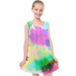 Watercolors spots                           Kids  Cross Back Dress