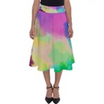 Watercolors spots                              Perfect Length Midi Skirt