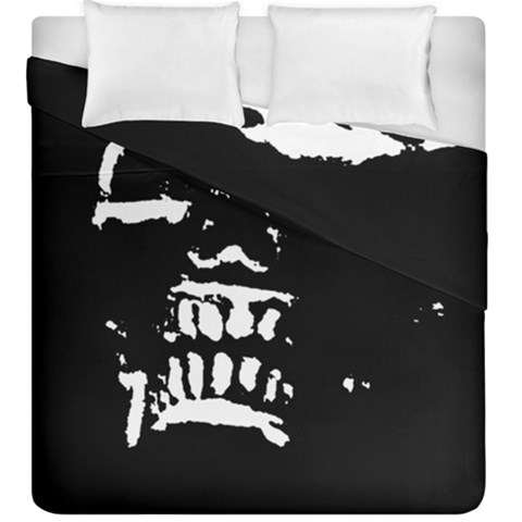 Morbid Skull Duvet Cover Double Side (King Size) from ZippyPress