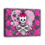 Princess Skull Heart Deluxe Canvas 16  x 12  (Stretched) 