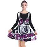 Punk Princess Plunge Pinafore Dress
