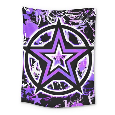 Purple Star Medium Tapestry from ZippyPress
