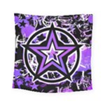 Purple Star Square Tapestry (Small)