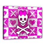 Skull Princess Canvas 20  x 16  (Stretched)