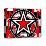Star Checkerboard Splatter Deluxe Canvas 14  x 11  (Stretched)