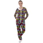 Rectangles and other shapes pattern                                  Women s Tracksuit