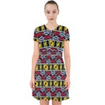 Rectangles and other shapes pattern                                      Adorable in Chiffon Dress