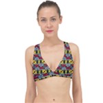 Rectangles and other shapes pattern                                  Classic Banded Bikini Top