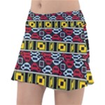 Rectangles and other shapes pattern                                    Tennis Skirt