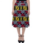 Rectangles and other shapes pattern                                   Folding Skater Skirt