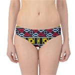 Rectangles and other shapes pattern                                   Hipster Bikini Bottoms
