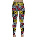 Rectangles and other shapes pattern                                    Yoga Leggings