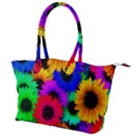 Colorful sunflowers                                                 Canvas Shoulder Bag