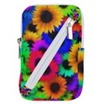 Colorful sunflowers                                                Belt Pouch Bag (Large)