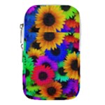 Colorful sunflowers                                                Waist Pouch (Large)