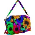 Colorful sunflowers                                                Canvas Crossbody Bag