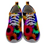 Colorful sunflowers                                                Women Athletic Shoes