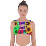 Colorful sunflowers                                                 Bandaged Up Bikini Top