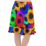 Colorful sunflowers                                                      Fishtail Chiffon Skirt