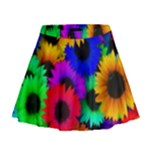 Colorful sunflowers                                                     Mini Flare Skirt