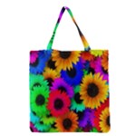 Colorful sunflowers                                                   Grocery Tote Bag