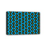 0059 Comic Head Bothered Smiley Pattern Mini Canvas 6  x 4  (Stretched)