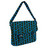 0059 Comic Head Bothered Smiley Pattern Buckle Messenger Bag