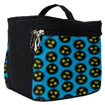 0059 Comic Head Bothered Smiley Pattern Make Up Travel Bag (Small)