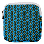 0059 Comic Head Bothered Smiley Pattern Mini Square Pouch